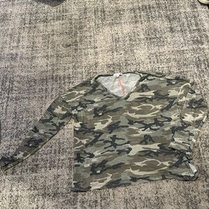 Superdry camo long sleeve